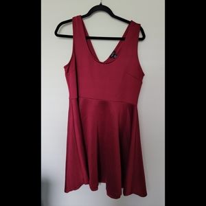 Pomegranate Red Rue 21 Dress